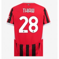 Camiseta AC Milan Malick Thiaw #28 Primera Equipación 2024-25 manga corta